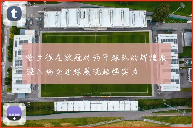 哈兰德在欧冠对西甲球队的辉煌表现八场全进球展现超强实力